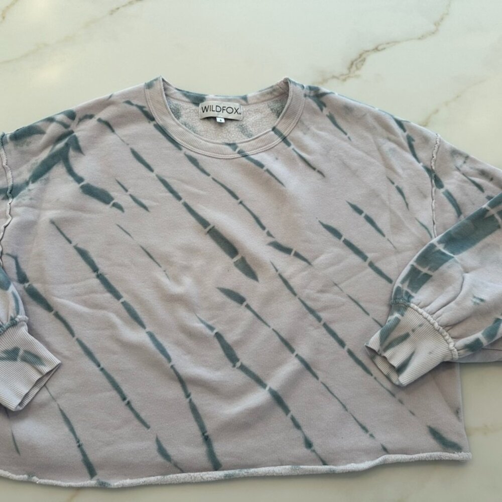 Wildfox size S tie dye sweatshirt crewneck tie dye top